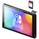 Nintendo Switch OLED-Konsole Neonblau, Schwarz, Fluoreszierendes Rot